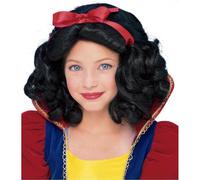 Parrucca classica per bambine Rubies, nera, USA