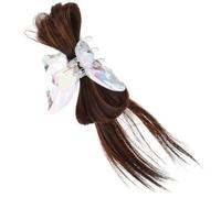 Parrucca Coda di Cavallo Alta Pinza Grande in Plastica | Stile Unico e Moda, per Feste e Uso Casual, Realizza Chignon e Look Versatili