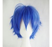 Parrucca colorata versatile parrucche da uomo parrucche anime set capelli corti all'insù-n4-1 PC