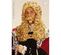 PARRUCCA CON BARBA E PIZZETTO LE ROI CARNEVALE