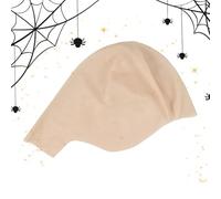 Parrucca con cappello calvo, in lattice, accessorio per costume realistico, riutilizzabile, finitura naturale, per Halloween, cosplay, teatro, film, fotografia, travestimento, feste, uomini e donne