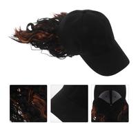 Parrucca con cappello per donna: extension per capelli ricci caschetto -