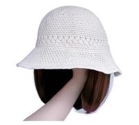 Parrucca Con Cappuccio Cappello da pescatore da donna, con clavicola, parasole, for capelli lunghi e medi, con fibbia, copricapo completo(Dark brown1)