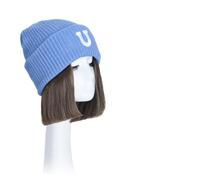 Parrucca Con Cappuccio Parrucca sintetica da 18 pollici, tutto in uno, berretto lavorato a maglia autunnale e invernale, con clavicola e parrucca versatile(AT444-96A)