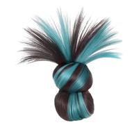 Parrucca con Clip,Extension per Capelli con Fermaglio ad Artiglio e Coda di Cavallo Corta - Parrucca Sintetica Sfumata per Donne e Ragazze Acconciature Quotidiane Feste ed Eventi