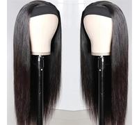 Parrucca con fascia for capelli vergini brasiliani Parrucche con fascia for capelli da donna Parrucca con fascia for capelli lisci e ondulati Capelli umani(14inches)
