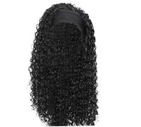 Parrucca con fascia Parrucca lunga regolabile con fascia attaccata Parrucche diritte naturali senza colla per donna Parrucca Style1 con fascia Parrucca lunga nera Parrucche per donna Parrucca ondulata