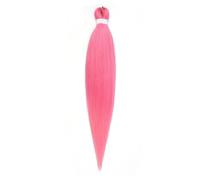 Parrucca Con Trecce Pre-Allungate Pacchi Di Capelli Sintetici Estensioni Per Capelli Con Trecce Ombré Pink 30 Inch 6Pcs