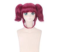 Parrucca corta Anime Black Butler Merlin Donne Coda di cavallo Parrucca corta Costume cosplay Kuroshitsuji Parrucche sintetiche resistenti al calore