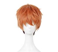 Parrucca corta castana per adulti per cosplay Zootropolis. Nick Wilde Hallo A7V8