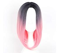 Parrucca corta donna BOBO parrucca colore sfumato per capelli Halloween Carnival Party Parrucche Cosplay per donna 5 colori Parrucche corte opzionali rosa