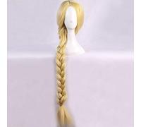 Parrucca cosplay aggrovigliata da 120 cm Parrucca sintetica per capelli sintetici Super Long Rapunzel da 120 cm 47 cm