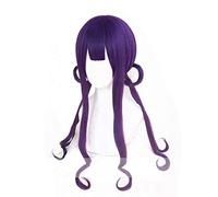 Parrucca Cosplay Akane Kwai Jibaku Shounen Hanako-kun Cosplay Capelli viola lisci resistenti al calore sintetici WWJ