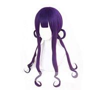 Parrucca Cosplay Akane Kwai Jibaku Shounen Hanako-kun Cosplay Capelli viola lisci resistenti al calore sintetici WWJ