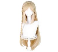 Parrucca Cosplay Anime Da Donna Per Cartethyia Lunga Bionda Dritta Con Treccia Capelli Sintetici Resistenti Al Calore Per La Festa in Costume Di Halloween
