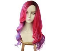 Parrucca Cosplay Anime Descendants Audreys per Halloween, feste, carnevale, vita notturna, concerti, matrimoni