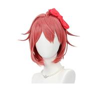 Parrucca Cosplay Anime Doki Doki Literature Club Parrucche sintetiche per feste di Halloween Cosplay