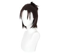 Parrucca cosplay anime Eren Jaeger Parrucche sintetiche per feste di Halloween
