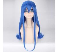 Parrucca Cosplay Anime Fairy Tail Lucy Heartfilia Wendy Marvell Costume Cosplay Parrucche Lungo Rettilineo Blu Resistente Al Calore Capelli Sintetici Taglia Unica Pl-628 Wendy Marvell