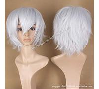 Parrucca cosplay anime Gintama Kagura Yoshihara Arancione Rosso Parrucche intrecciate Costume cosplay di Halloween Capelli sintetici termoresistenti Taglia unica PL-687-23
