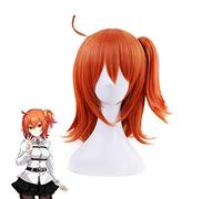 Parrucca Cosplay Anime Gudako Fate/grand Order Arancione Parrucche Cosplay Costume di Halloween Parrucca per capelli da gioco + Cappuccio per parrucca gratuito