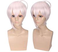 Parrucca cosplay anime Idolish7 KUJO TENN Halloween festa capelli sintetici rosa KUJO TENN parrucche cosplay + cappuccio parrucca taglia unica KUJO TENN PL-615