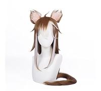 Parrucca Cosplay Anime, Parrucca Genshin Impact, con Cappuccio Parrucca Gratuito, per Halloween, Festa, Carnevale, vita Notturna, Concerti, Matrimoni (Ms.Hina/Miss Hina)