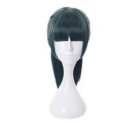 Parrucca Cosplay Anime, Parrucca Jujutsu Kaisen, con Cappuccio Parrucca Gratuito, per Halloween, Festa, Carnevale, vita Notturna, Concerti, Matrimoni (Perruque Maki Zenin)