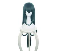 Parrucca Cosplay anime per parrucche sintetiche My Hero Academia con cappuccio libero (Asui Tsuyu)