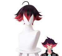 Parrucca cosplay Anime PROMARE Gueira parrucca corta costume cosplay resistente al calore capelli sintetici per uomo