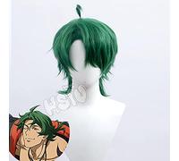 Parrucca cosplay anime Sk Joe. Cosplay Parrucca Anime. SK Otto CosplayGreen Capelli corti+Parrucca Sintetica Cap in Fibra SK8 L'infinito SK otto.