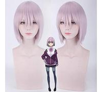 Parrucca cosplay anime SSSS.GRIDMAN Akane Shinjou Lolita Parrucche sintetiche resistenti al calore Ombre corte parrucche + cappuccio parrucca PL-487