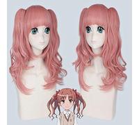 Parrucca cosplay anime Toaru Kagaku no Railgun per la festa di Halloween Misaka Mikoto Shirai Kuroko Parrucche sintetiche + cappuccio parrucca Taglia unica PL-592