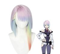 Parrucca Cosplay Cyberpunk: Edgerunners - Lucy - Multicolore 45 cm