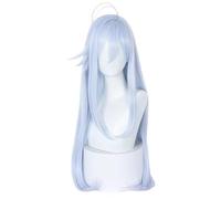 Parrucca Cosplay Da Donna Per 86 Ottantasei Vladilena · Milize Capelli Lunghi Azzurri Resistenti Al Calore Halloween Costume Partito Parrucche Sintetiche