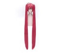 Parrucca Cosplay Date A Live Kotori Itsuka Parrucca,Double Ponytails Long Red Parrucca,con Rete per Parrucca Gratuita,Halloween Costume Cosplay,per Festa Carnevale Natale