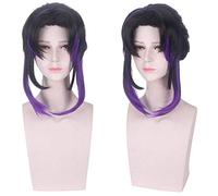 Parrucca cosplay di 8 stili Demon Slayer Nezuko Kamado Tokitou Muichirou Parrucca capelli Kimetsu no Yaiba Giyuu Tsuyuri Kanawo Parrucche Cosplay Parrucca taglia unica No.586