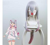 Parrucca cosplay di Anime Eromanga Sensei Parrucche Sagiri Izumi parrucca sintetica resistente al calore Parrucca per donna di Halloween KUZZ8378