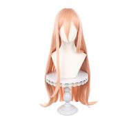 Parrucca Cosplay Di Chainsaw Man, Lunga Arancione Resistente Al Calore, Capelli