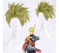 Parrucca cosplay di Fate/apocrypha Fate/grand Order Achille capelli sintetici verde scuro Halloween Party