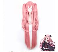 Parrucca cosplay di Krul Tepes Anime Owari no Seraph Seraph of The End Terzo antenato Vampiro Costume sexy Parrucca capelli sintetici + parrucca cap parrucca