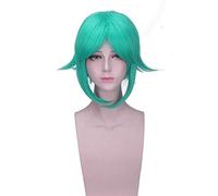 Parrucca cosplay di Land of the Lustrous Houseki no Kuni Rutile per halloween Parrucche sintetiche per rutilo per capelli mezzo mezzo rosso mezzo giallo Parrucche Cosplay Taglia unica 135