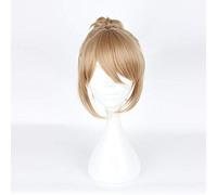 Parrucca cosplay di Prince of Stride alternativa Yagami Riku 30 cm corta diritta capelli sintetici artiglio clip coda di cavallo parrucca anime in lino Yagami Riku