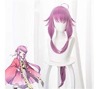 Parrucca cosplay di Touken Ranbu online Parrucca di capelli sintetici termoresistenti rosa parrucca Costumi di carnevale di Halloween