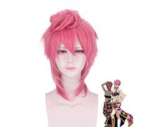 Parrucca Cosplay di Trish Una Anime Jojo Bizzarra Avventura Parrucca Cosplay di Vento d'oro Trish Una Hair Cosplay di Halloween