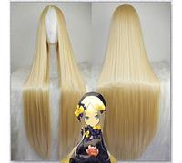 Parrucca Cosplay FGO/Grande Ordine FGO Abigail Williams Parrucca Cosplay Lunghe parrucche gialle di carnevale di Halloween KUZW021B