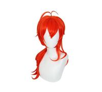 Parrucca Cosplay Genshin Impact - Diluc - Arancione 90 cm