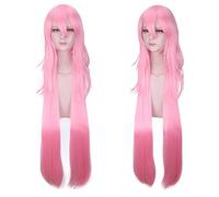 Parrucca Cosplay GHK Honkai Impact 3 Bronya Zaychik Kiana Kaslana Fuka Yae Sakura Theresa Apocalypse Treccia Coda di cavallo Lunghi capelli finti rosa