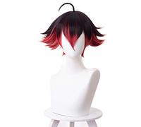 Parrucca Cosplay Gueira PROMARE Parrucche sintetiche resistenti al calore per capelli corti Parrucche Cosplay + Cappellino parrucca gratuito
