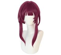 Parrucca Cosplay Honkai: Star Rail - Kafka - Rosso vino 65 cm